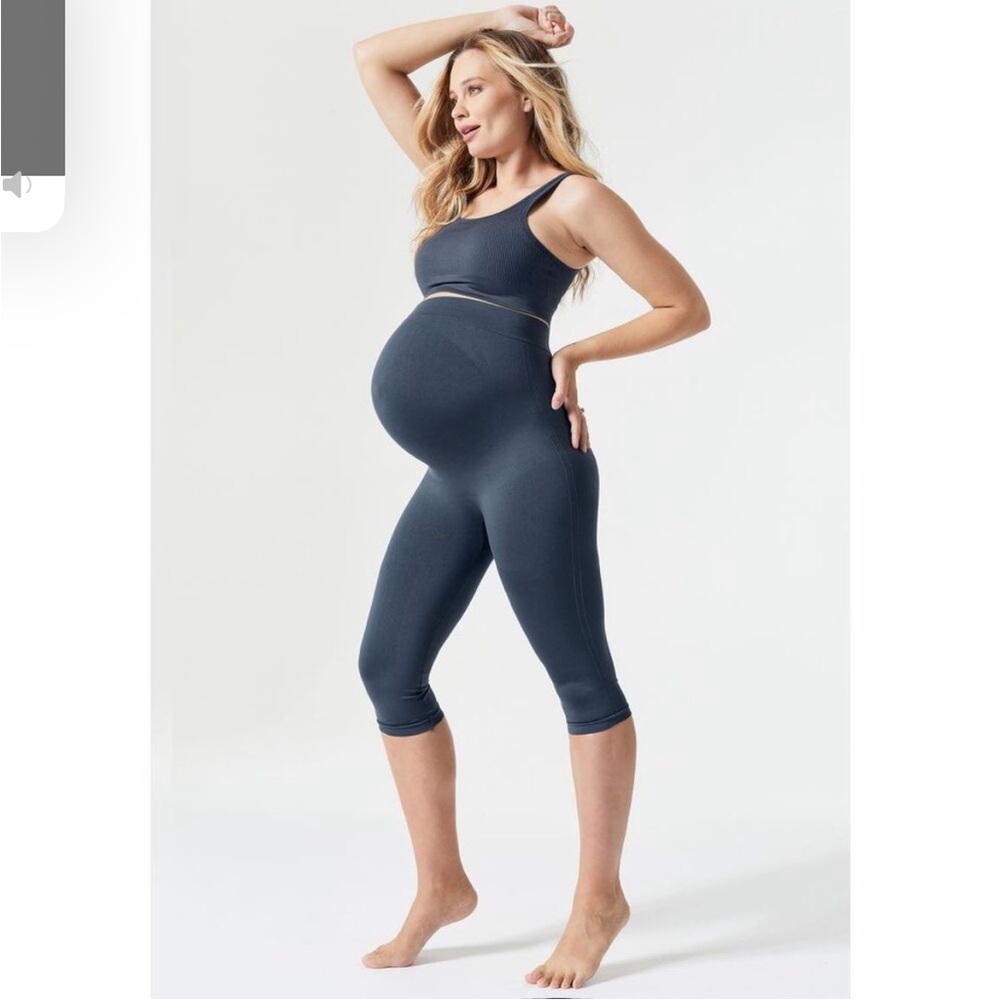 BLANQI Charcoal Maternity Leggings